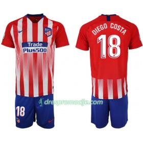Atlético Madrid Dres DIEGO COSTA 18 Dječji Domaći 2018/19 Kratkih Rukava